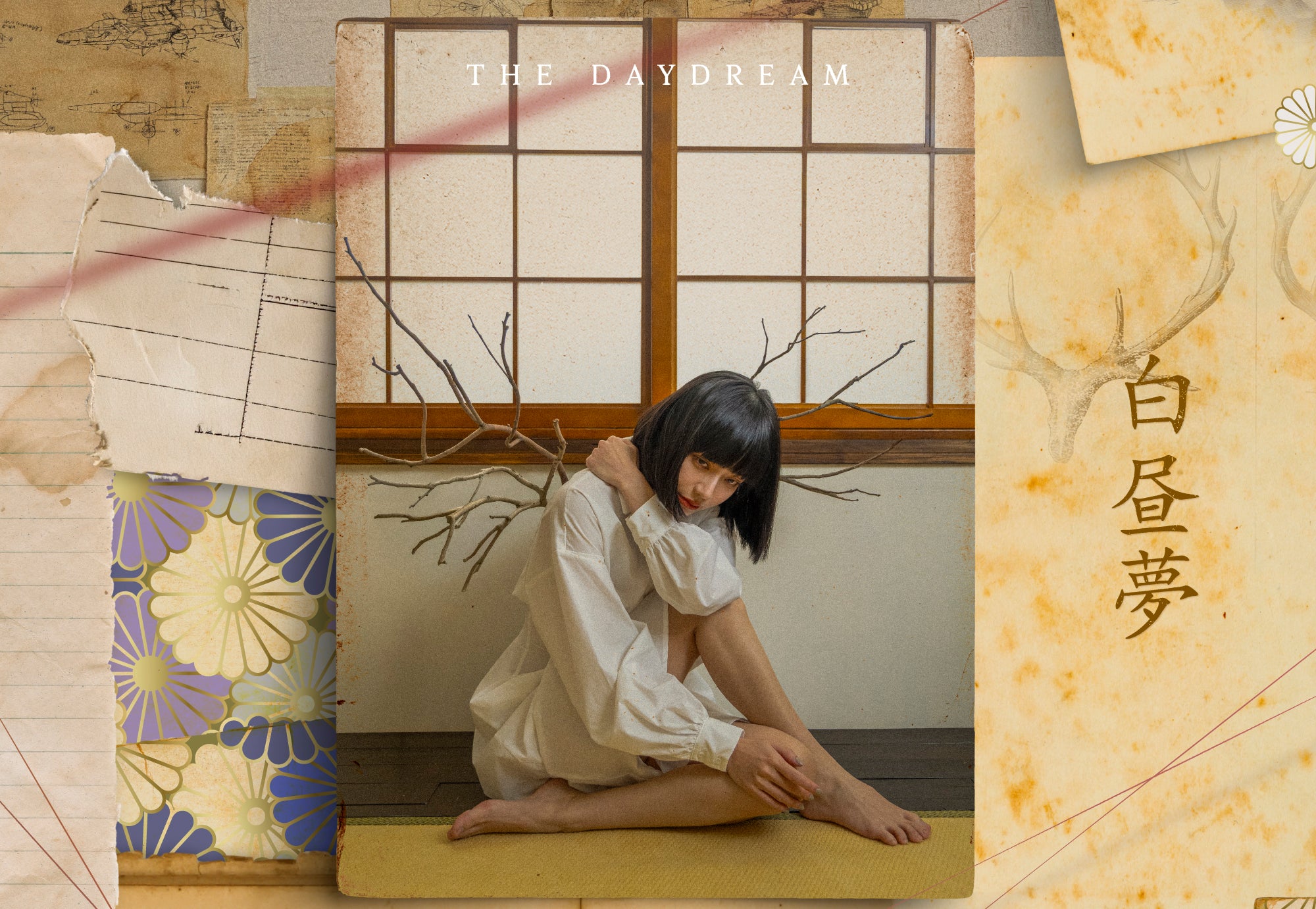 江戸川乱歩-白昼夢ネイルポリッシュビジュアル