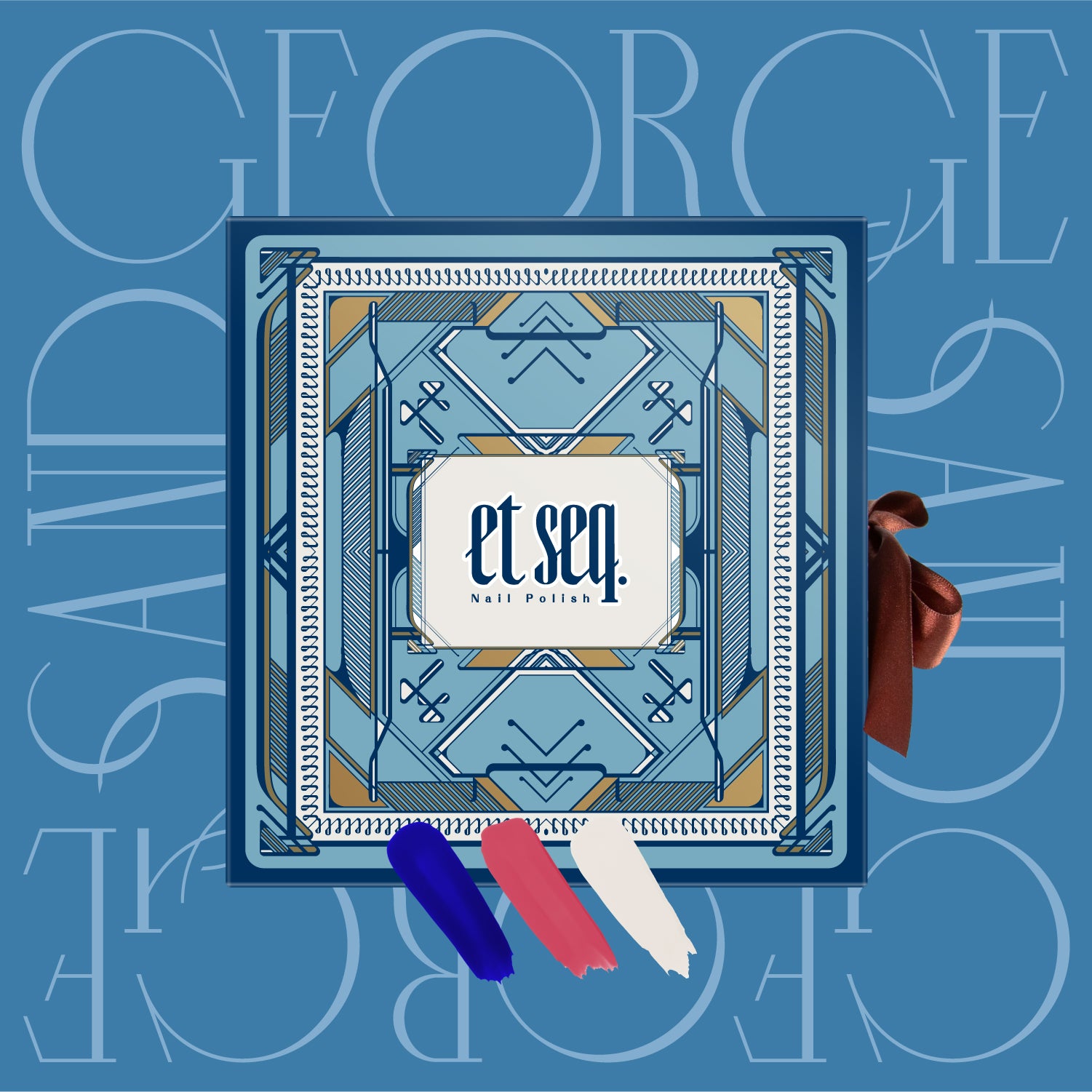 【BOX・ポストカード付き】ジョルジュ・サンド三色セット【送料無料】 - et seq.(エセク)羽根ペンネイルポリッシュ - マニキュア