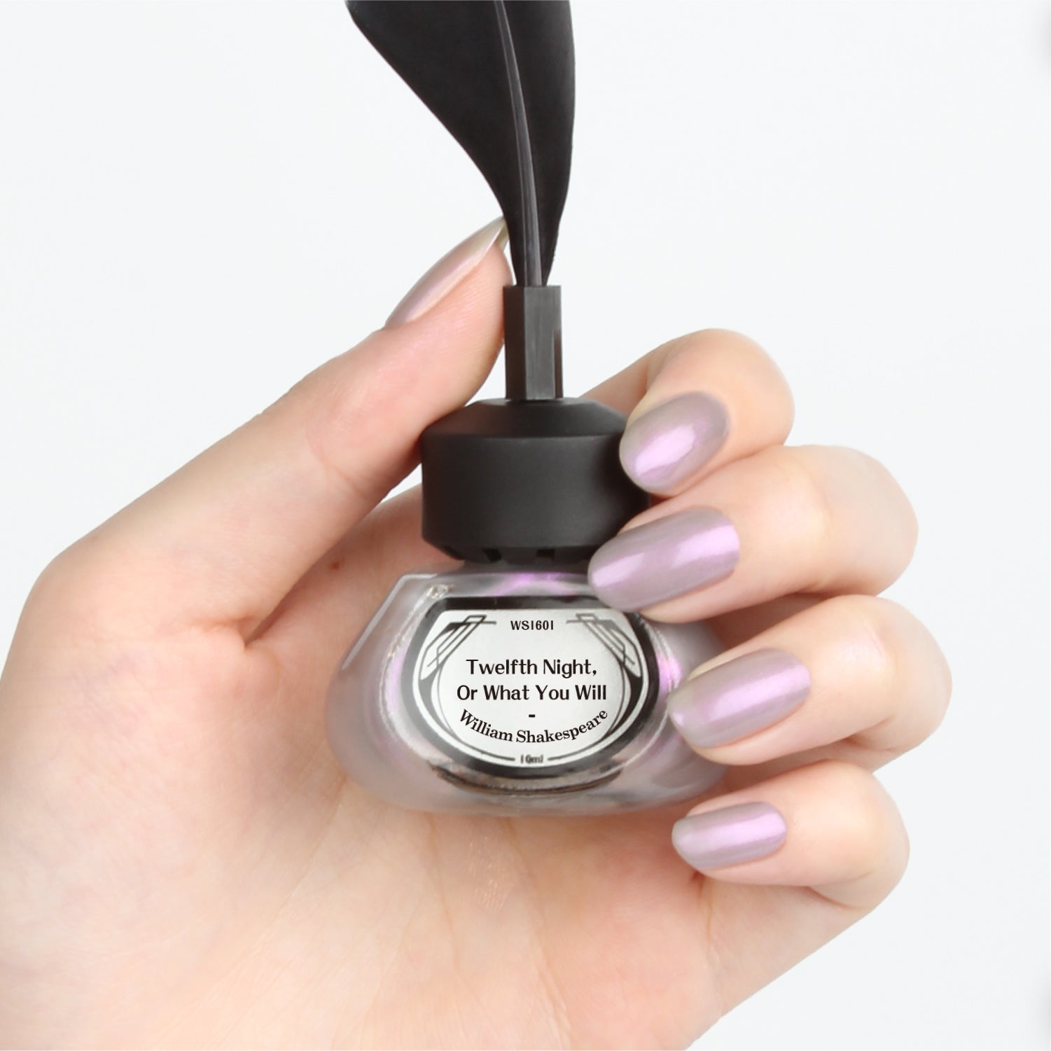 WS1601 十二夜【発売記念10%オフ】 - et seq.(エセク)羽根ペンネイルポリッシュ - ラメ入りマニキュア