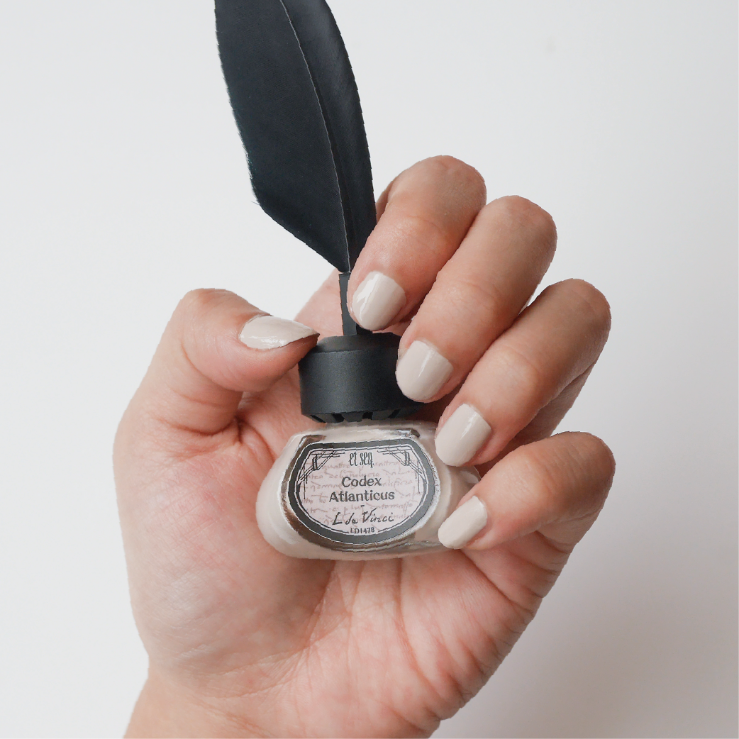 LD1478 アトランティコ手稿 - et seq.(エセク)羽根ペンネイルポリッシュ