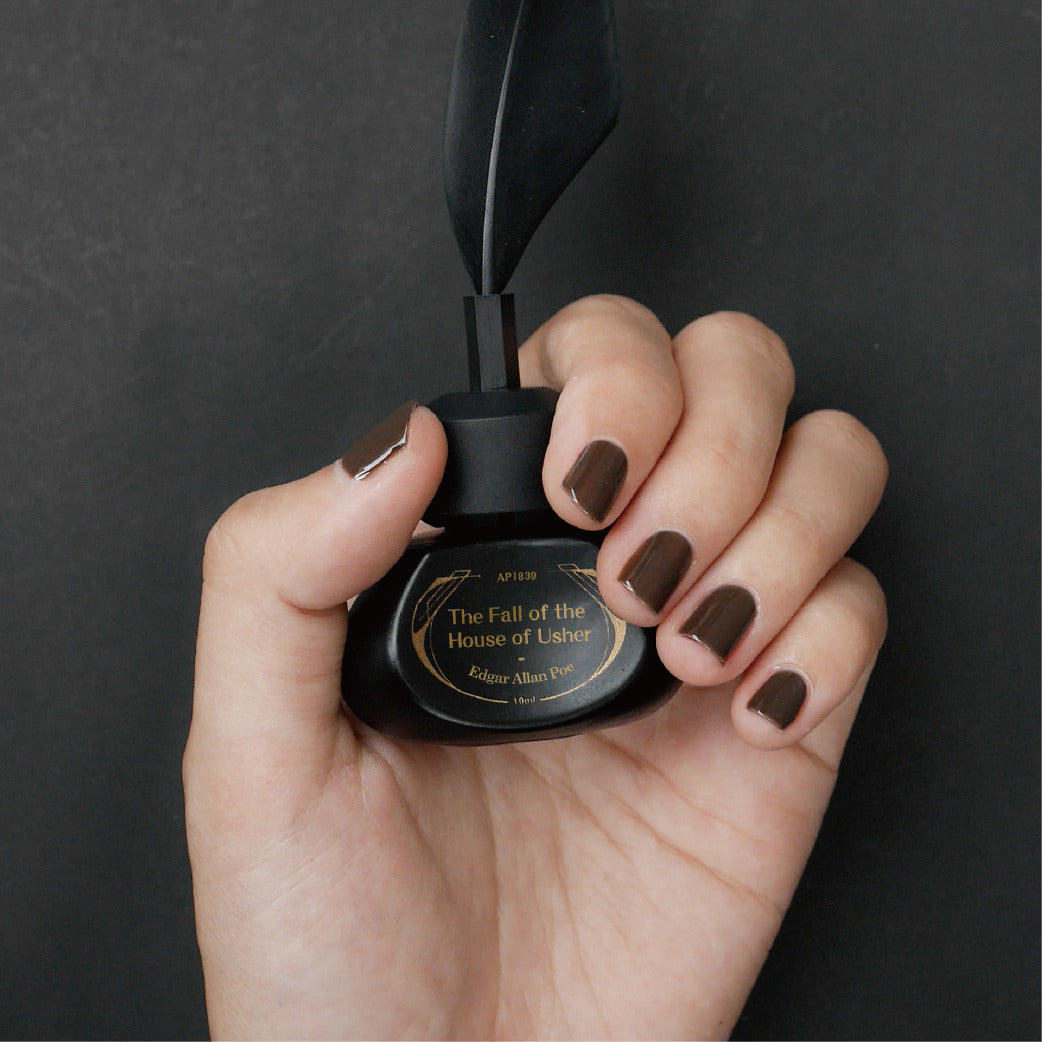 AP1839 アッシャー家の崩壊 - et seq.(エセク)羽根ペンネイルポリッシュ - ジェルポリッシュ